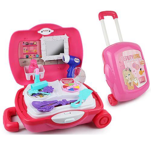 파피앙 역할놀이 화장놀이(배낭/캐리어) 화장꾸미기 장난감 소꿉놀이, 혼합색상, 1개 19,700원