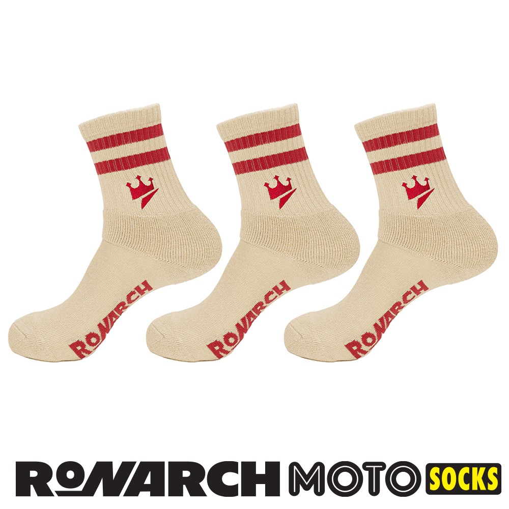 로나크 모토삭스 크라운심볼 레귤러핏 (발목보호) 남여공용 두꺼운 쿠션양말 1~4족 스포츠 프리미엄 중목양말, 카라비너포함 27,800원