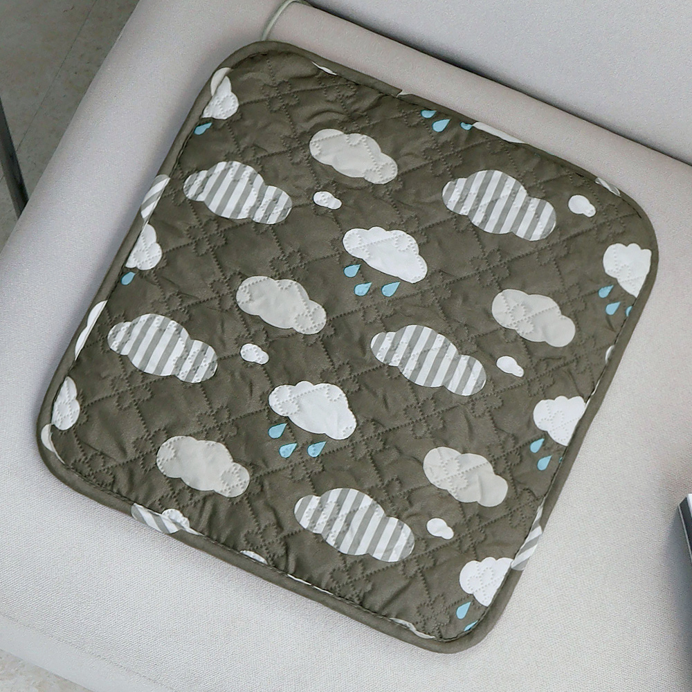 한일상사 구르미 양면 전기방석, 그레이, 1인용(44 x 44 cm) 19,900원