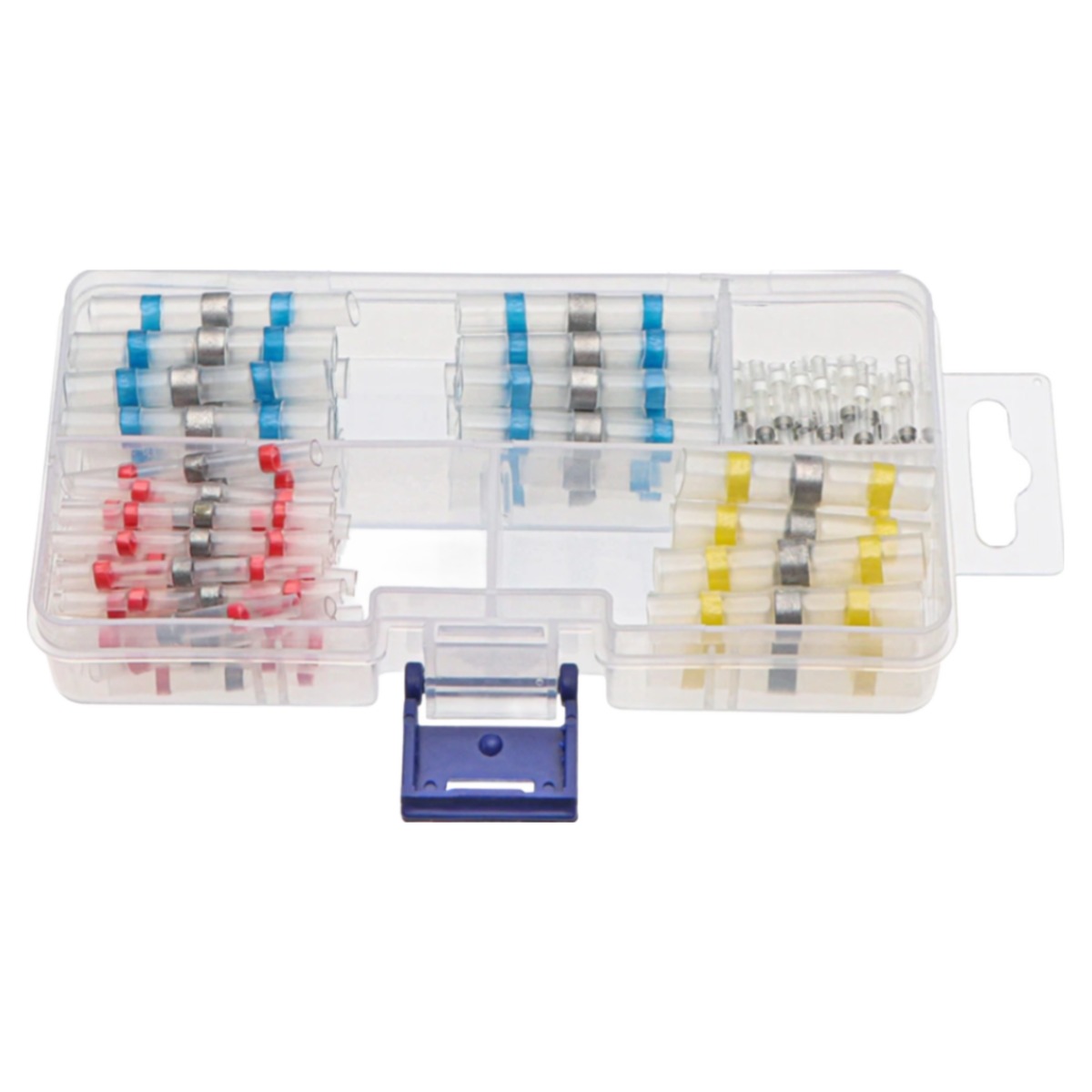 JEKYU 방수솔더링슬리브 100pcs 모듬 자동납땜 용접 열수축튜브 커넥터 크림프 단자 전선 배선, 100개 12,800원