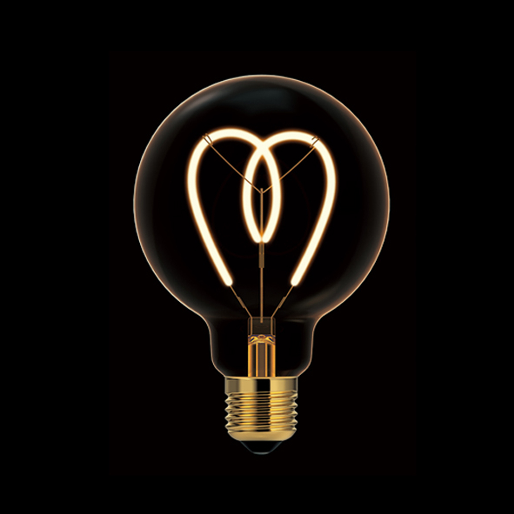 포커스 LED 디자인램프 롱COB G95 Heart 에디슨 꼬마 전구 감성 캠핑, 5개, 전구색 30,000원