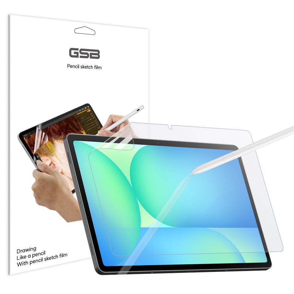 지에스비케이스 태블릿 전문가용 종이질감 액정보호필름 2p 세트, 단일색상, 1세트 11,400원