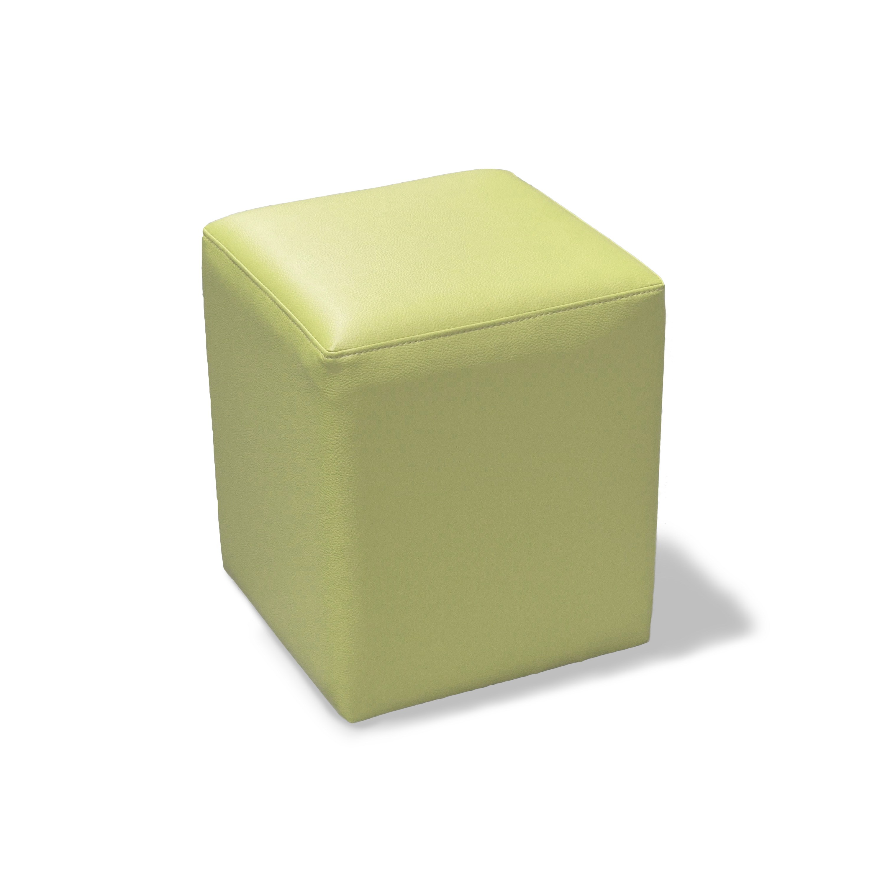 대성쇼파 국산 사각 스툴 인조가죽 미니 1인 화장대 신발장 소형 대기 보조의자, 1개, 라이트그린 58,000원