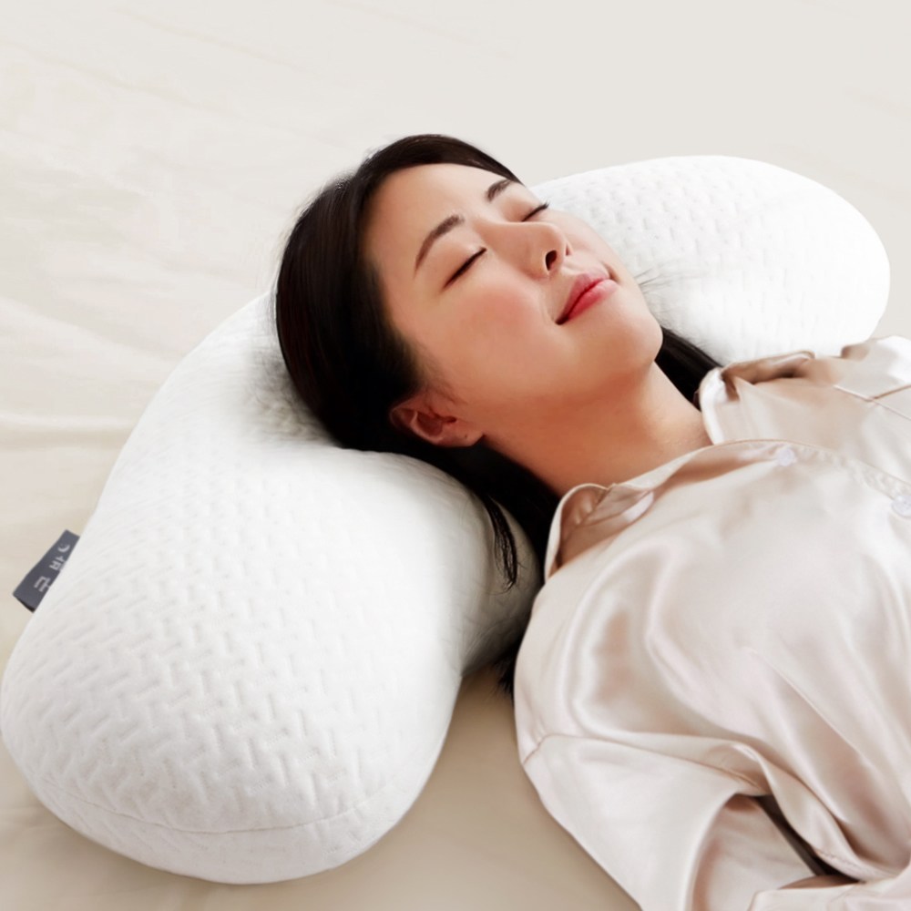 네모라인 굿밤베개(프리미엄) 어깨 목편한 꿀잠 경추베개(베개커버 포함). 무료반품, 1개, 베이지 95,900원