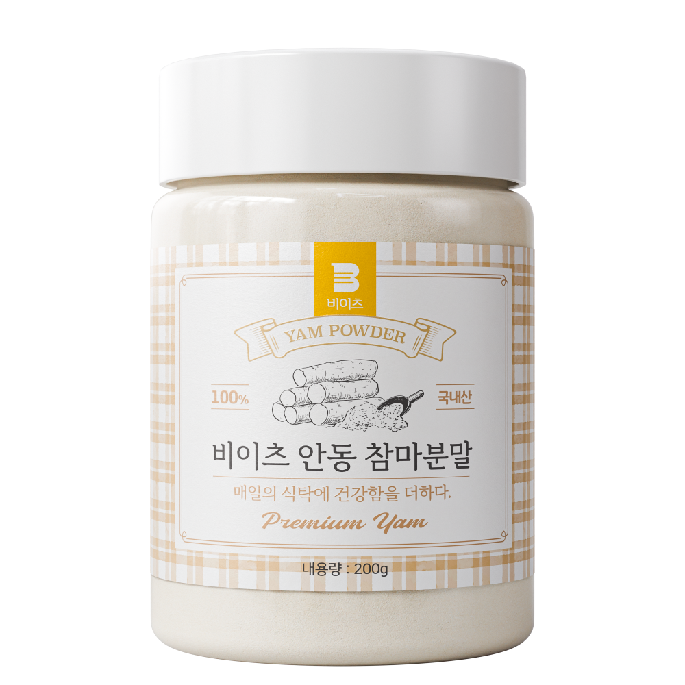 [100% 국산 안동 마] 비이츠 국내산 참마 가루 분말 12,900원