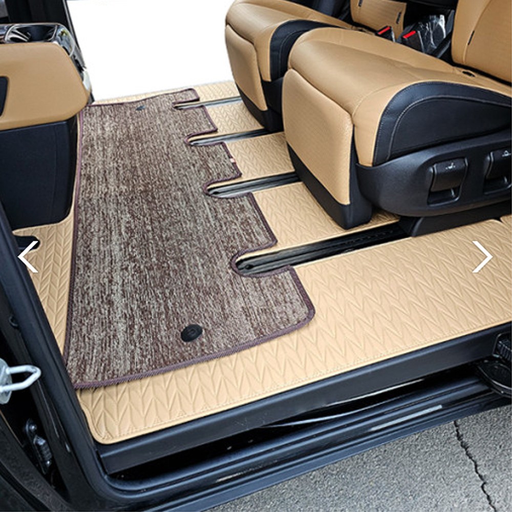 아이칸 카니발 호환 리노 가죽 매트 호환 뉴 코일 트렁크 더블 카매트 4세대 KA4 7인승 아웃도어 모노륨 장판시공 효과 348,000원