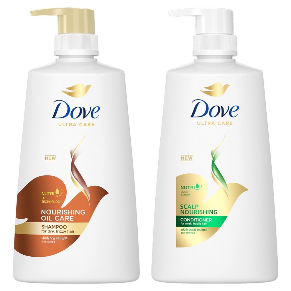 도브 너리싱 오일 케어 샴푸 680ml + 스칼프 너리싱 컨디셔너 660ml 18,090원