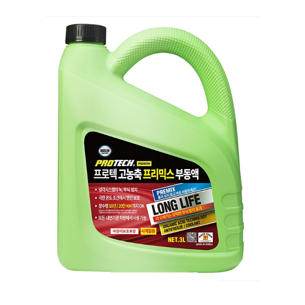 동진TFC 대림 프로텍 고농축 프리믹스 부동액 3L 레드 겨울철 필수품 21,900원