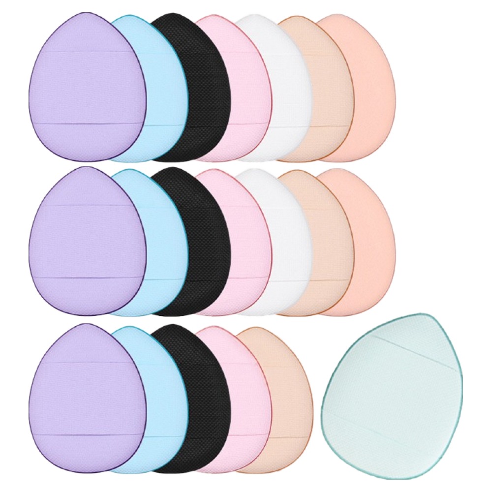 딥톡 쿠션용 메이크업 핑거 퍼프 20p + 케이스 세트 DT0995, 1세트, 랜덤발송(퍼프) 6,900원