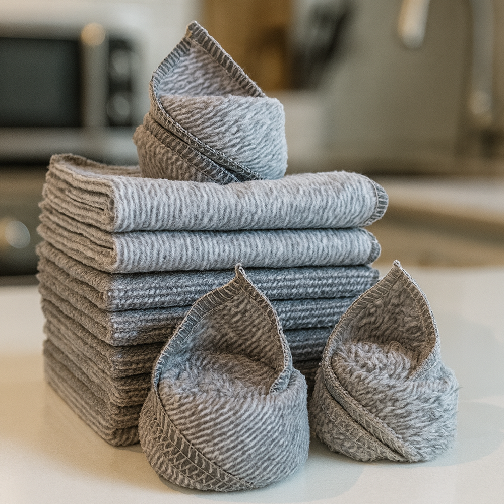 바떼레 극세사 죽섬유 숯 대나무 행주, 10개 9,940원