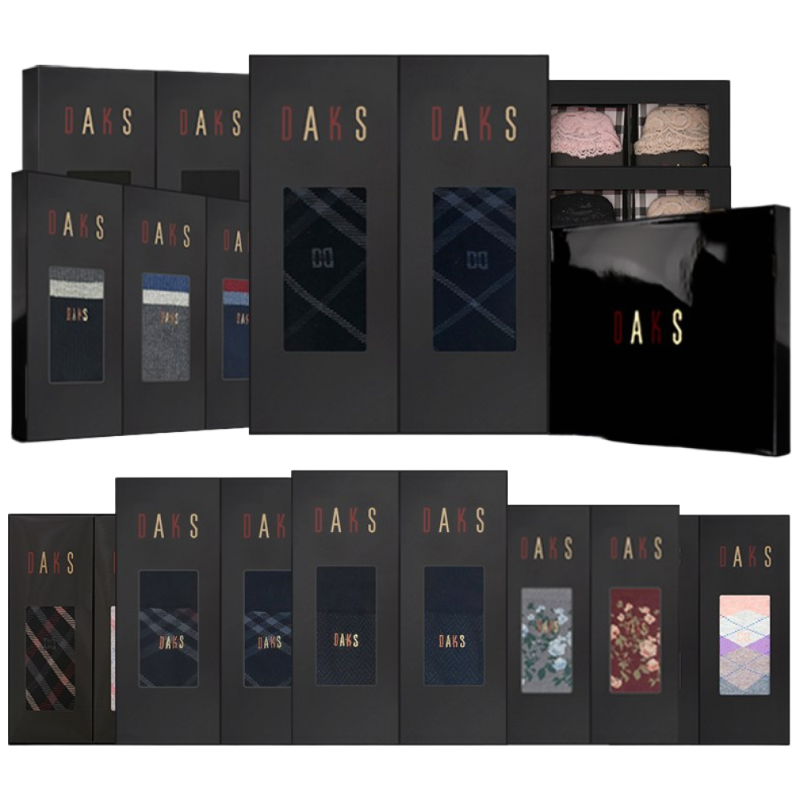 닥스 양말 신사 숙녀 2족 3족 선물세트 남자 여자 정장 장목 중목 덧신 28종 택 1 17,500원