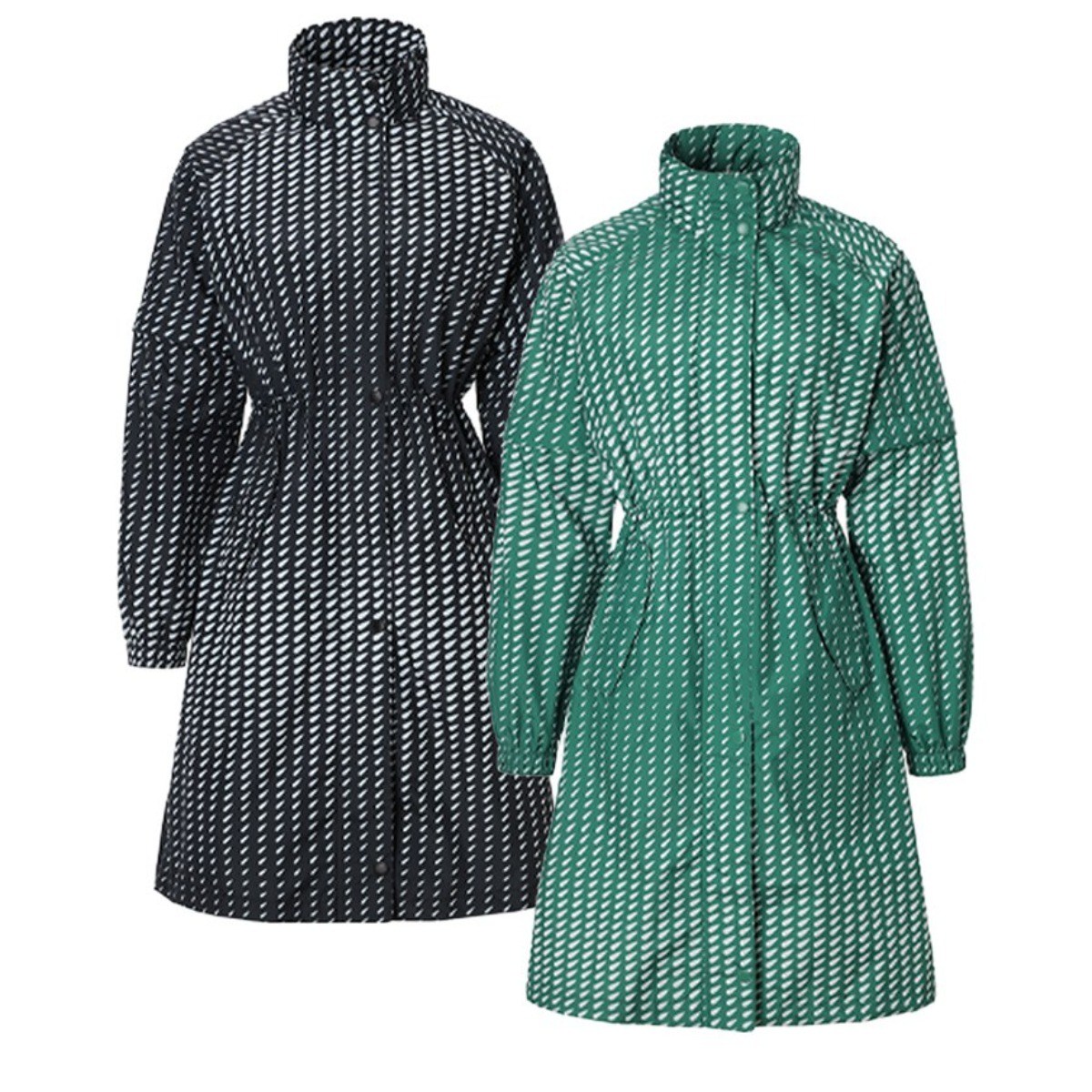 선덜랜드 여성 3D 물방울 골프비옷/레인코트 - SLL3ARC144, 그린 119,000원