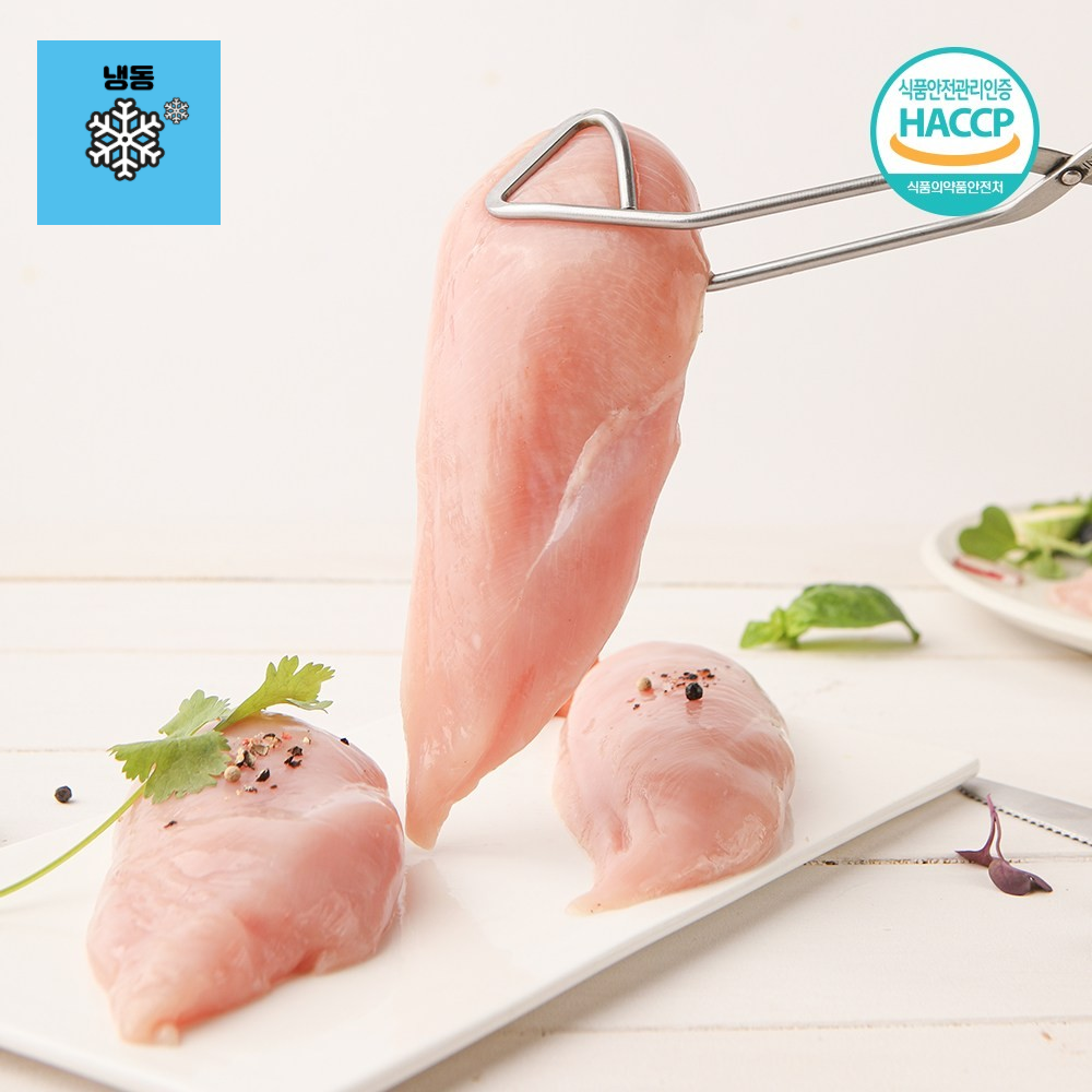더바른닭 국내산 냉동 촉촉 닭가슴살, 1개, 2kg 14,500원