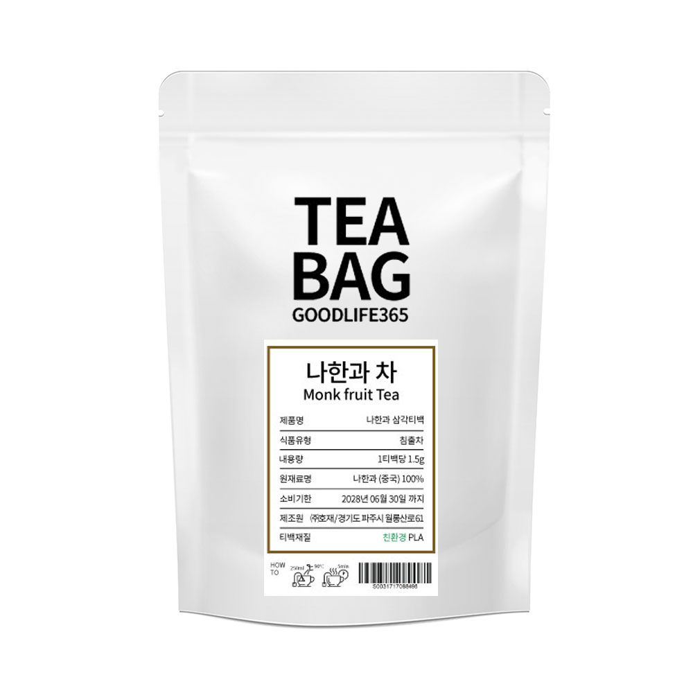 굿라이프365 나한과 나한가 삼각티백 100개입, 1.5g, 100개입, 1개 22,800원