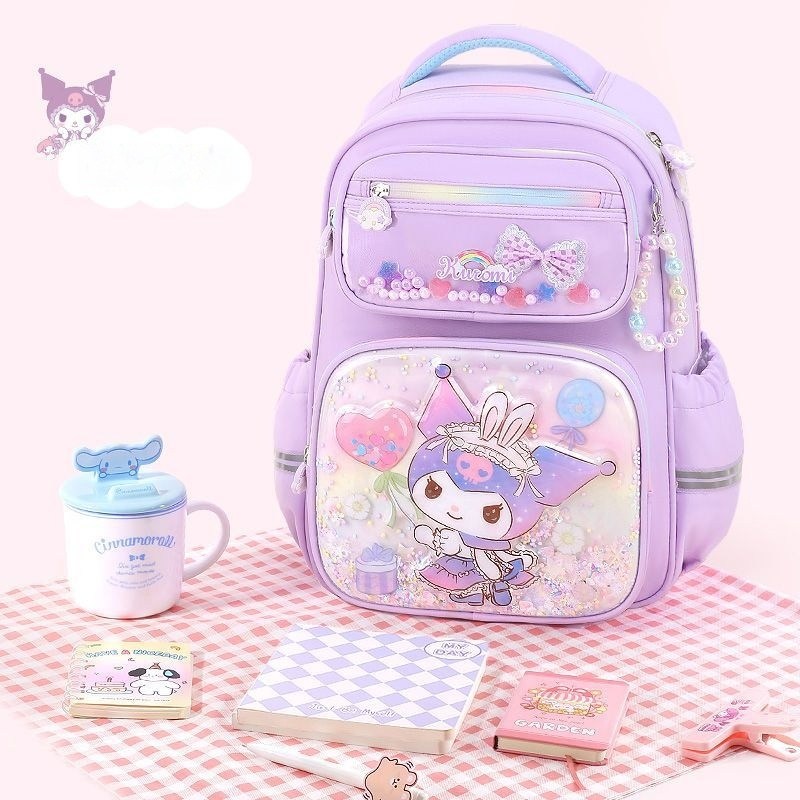 쿠로미가방 초등책가방+실내화주머니SET 산리오가방 스팽글책가방 마이멜로디 반짝반짝 입학가방 69,000원