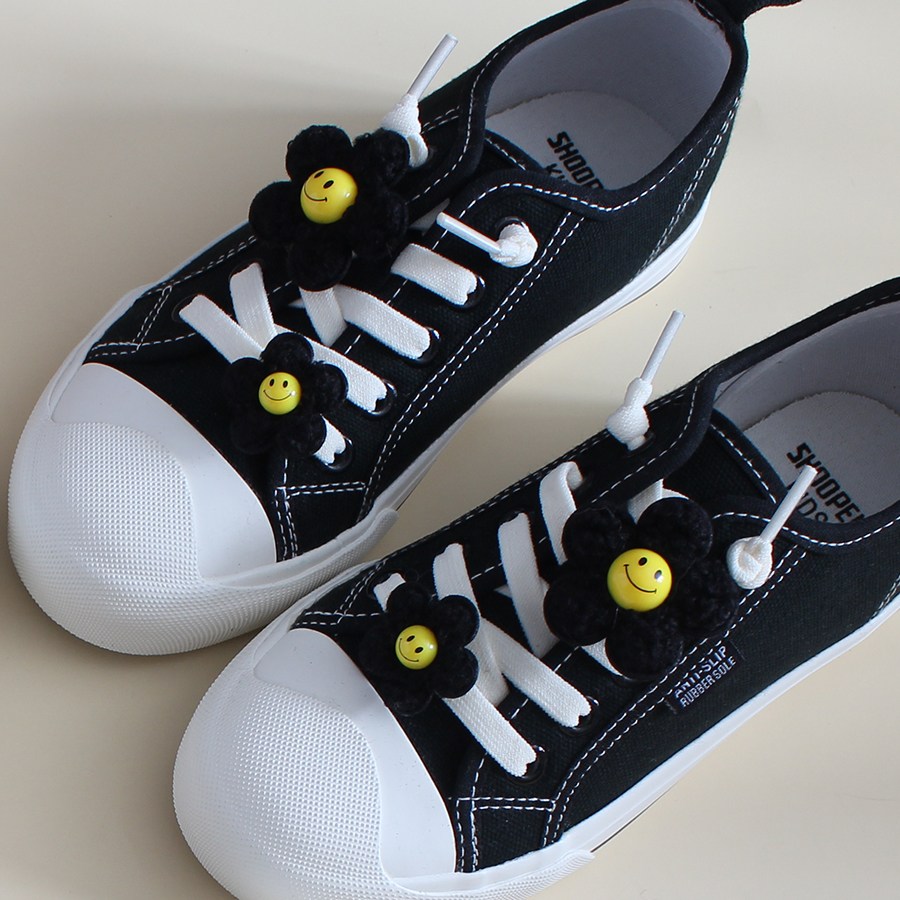 뽀글스마일꽃 4p세트 슈즈참 신꾸 운동화 신발꾸미기 클립형 파츠 8,900원