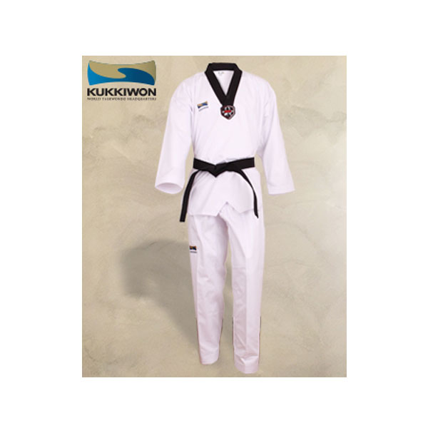 [티맥스] 국기원 KUKKIWON 태권도 단 도복 TKD Master Uniform, 화이트, 1개 45,000원