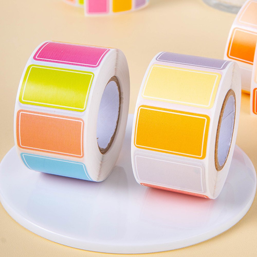 로멀리 컬러 방수 견출지 스티커 3,000원