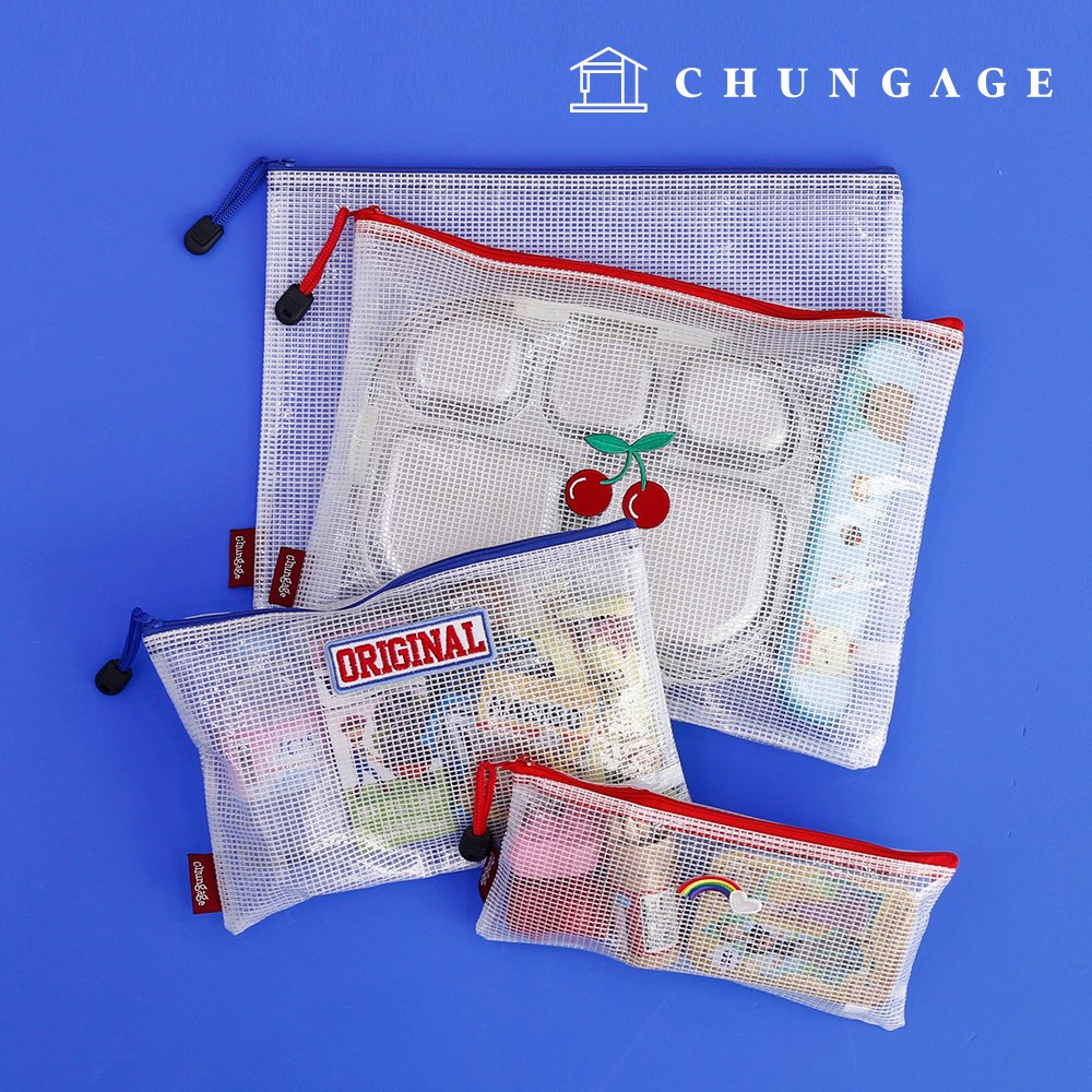 천가게 투명 파우치 방수 미니 PVC 파우치 유치원 어린이집 준비물 1,000원