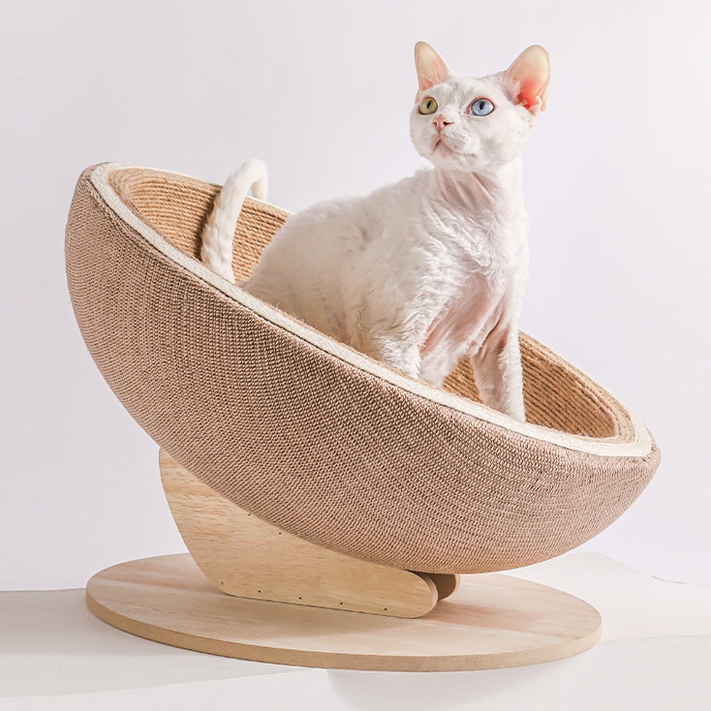 NEW 고양이 빅 사이즈 원형 요람 하우스 스크래쳐 34,100원