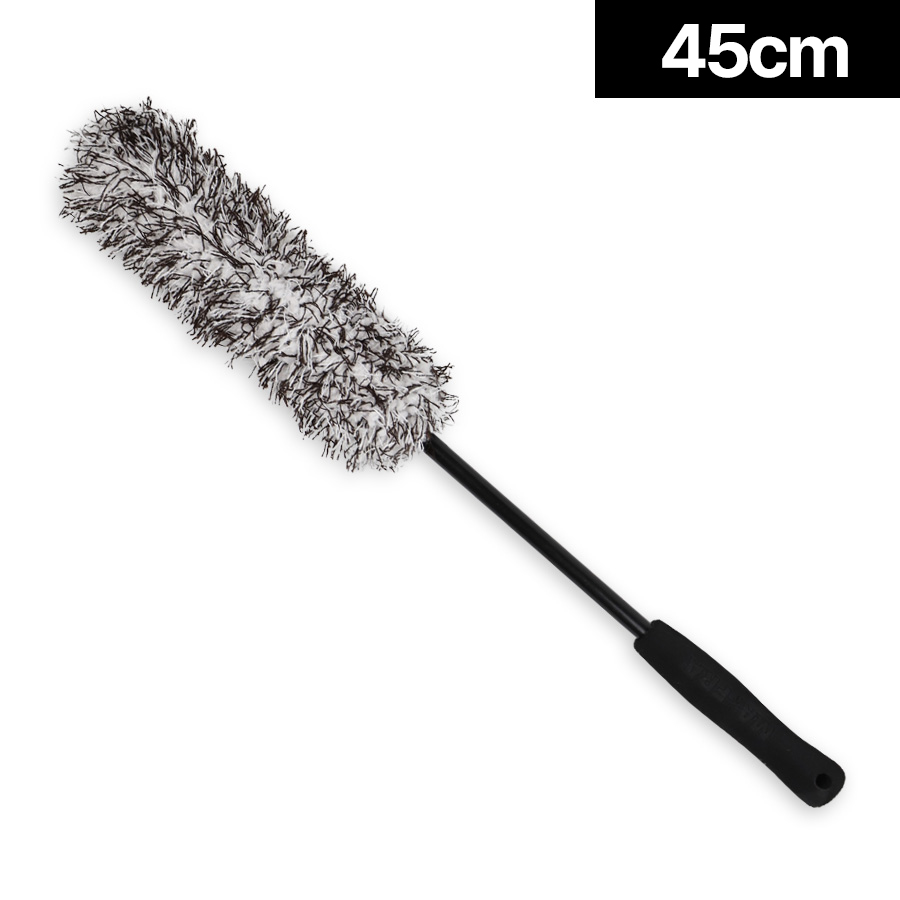 마프라 스톰 휠 브러쉬 2.0 38cm, 45cm 세차 브러시, 블랙, 1개 12,000원