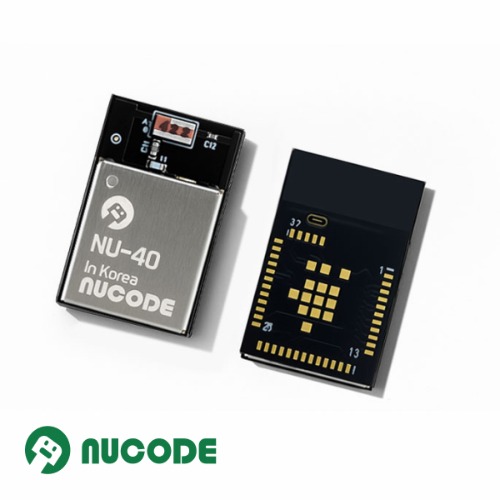 [NU40-CHIP] 누코드 블루투스 모듈 MCU 모듈 nRF52840 노르딕, 국내 개발 AIoT 모듈, TE 안테나, KC FCC CE 인증 35,000원