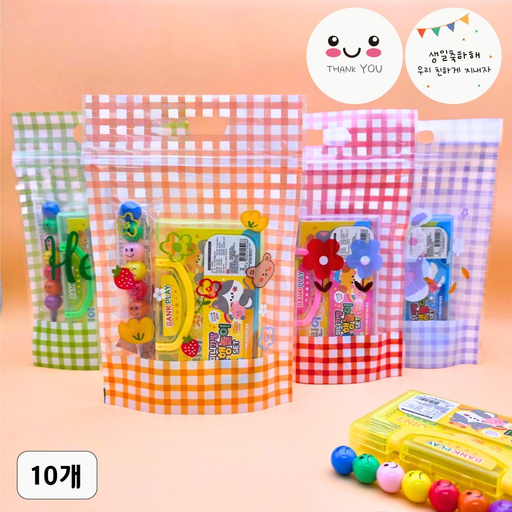 달콤가득 은행놀이 + 블럭연필 + 스티커 2종 22,900원