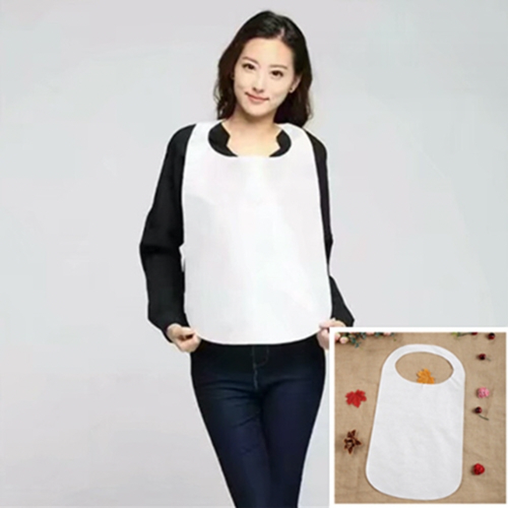 일회용 성인 턱받이 앞치마 50매 100매 8,000원