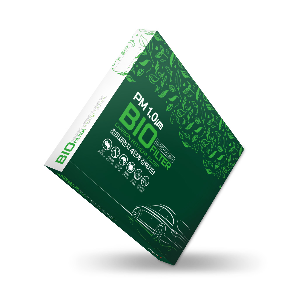 티볼리 아머 (17~19년) 바이오라이트 차량용 에어컨필터 E11/H11등급 자동차 헤파 4중 활성탄 캐빈 향균 필터 12,900원