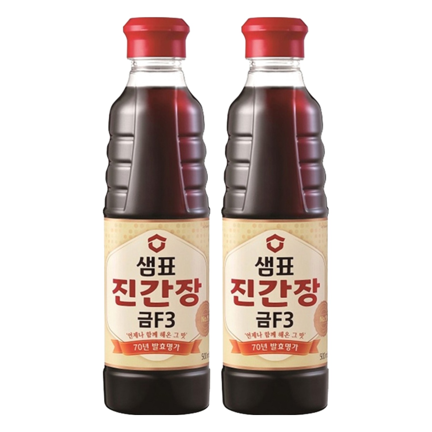 샘표 진간장 금F3, 500ml, 2개 7,240원