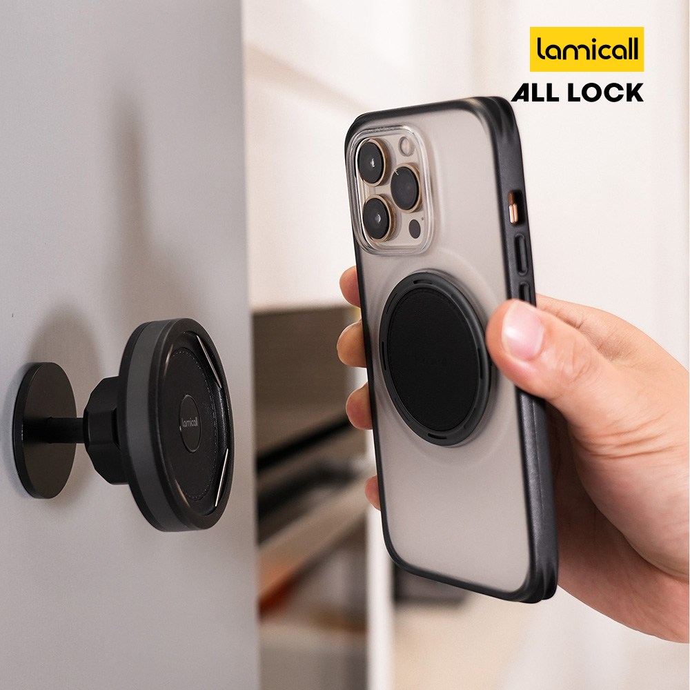 라미콜 올락 부착식 휴대폰 거치대 스마트폰 벽거치대, 1개 52,000원