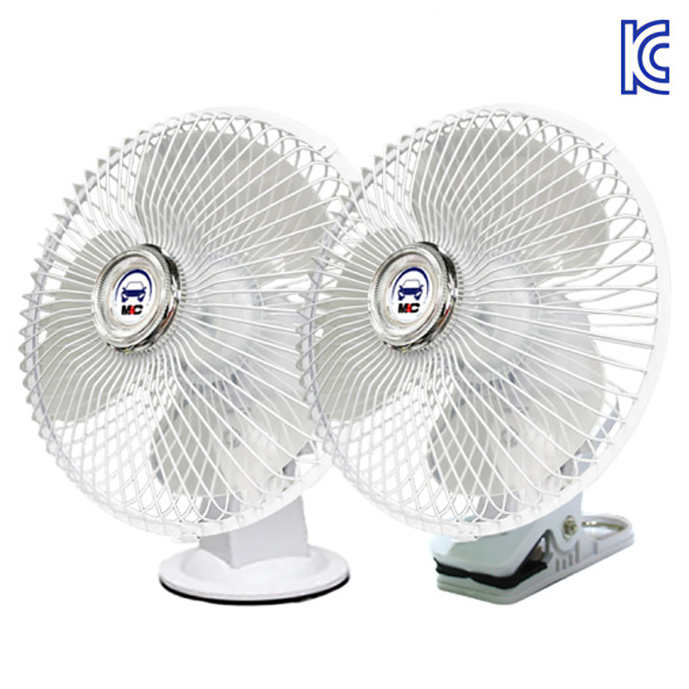 8인치 차량용 선풍기 써큘레이터 지게차 포크레인 화물차 12V/24V 27,000원