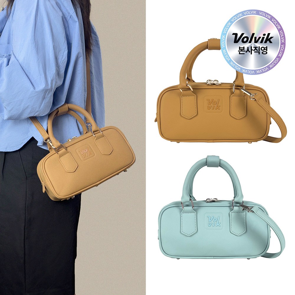 [본사직영] 볼빅 VBDP 스퀘어 토트백 크로스백 브라운 27,550원