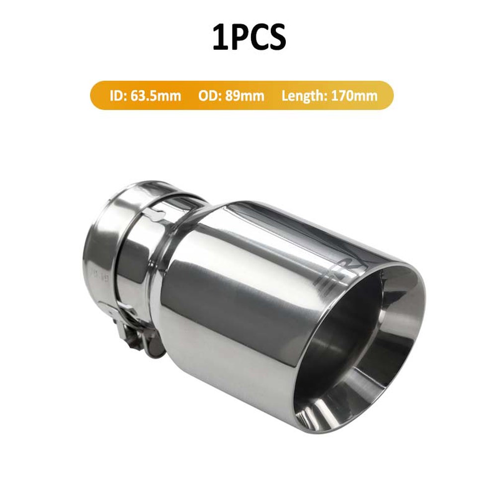 ER PERFORMANCE 호환 자동차 레이어 슬랜트 스틸 배기 더블 머플러 팁 스테인레스 범용 30,100원
