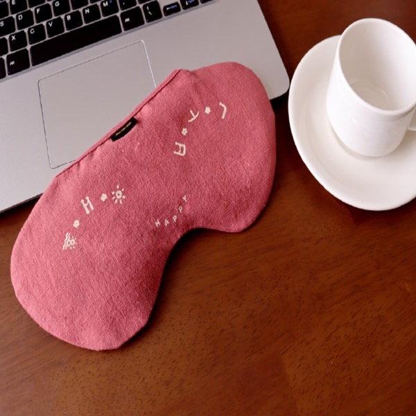 오랜작업으로 지친눈 팥(적두) 냉온열 눈 전용 찜질팩 들꽃잠 행복 눈찜질팩 /  색상: 핑크(행복) 28,000원