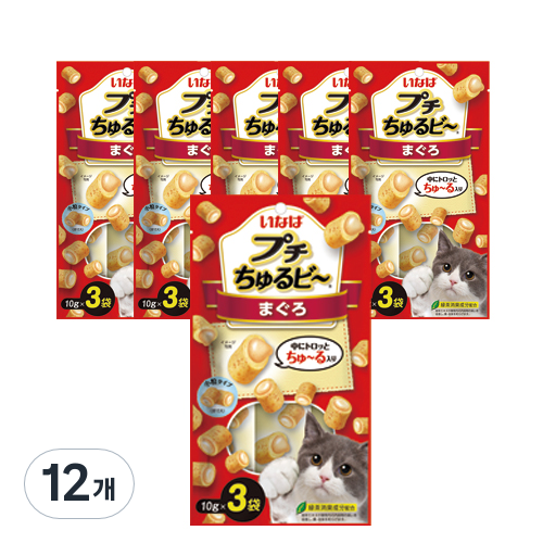 이나바 고양이 쁘띠 츄르비 사료 3p 26,000원