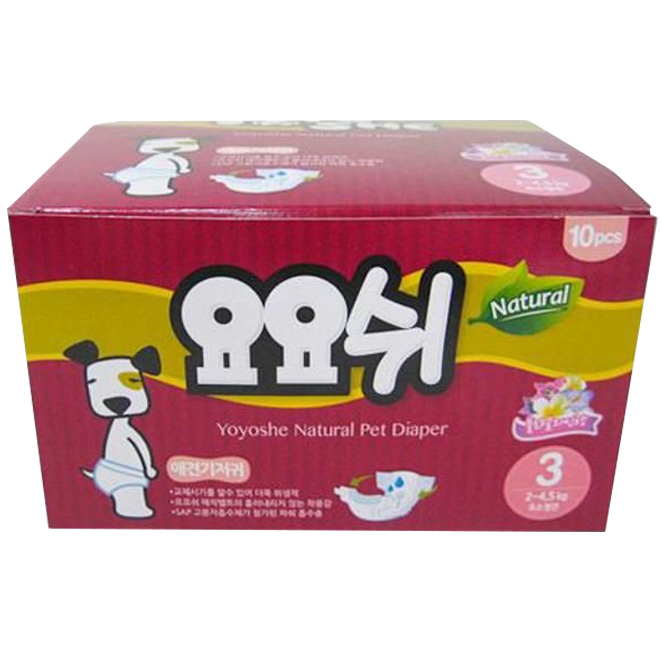 요요쉬 여아용 네츄럴 애견 기저귀 5,040원