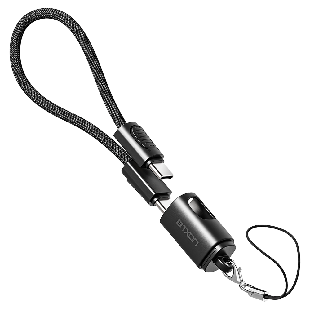 티엑스온 휴대용 고리형 C타입-C타입 키링 손목 스트랩 충전 숏케이블 3,980원