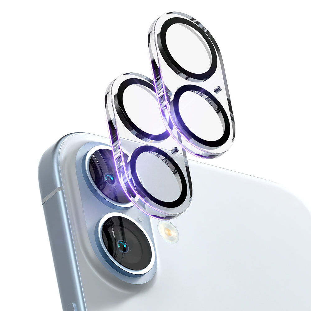 구스페리 빛번짐 차단 블랙써클 풀커버 카메라 강화유리 2p 세트, 1세트 4,900원