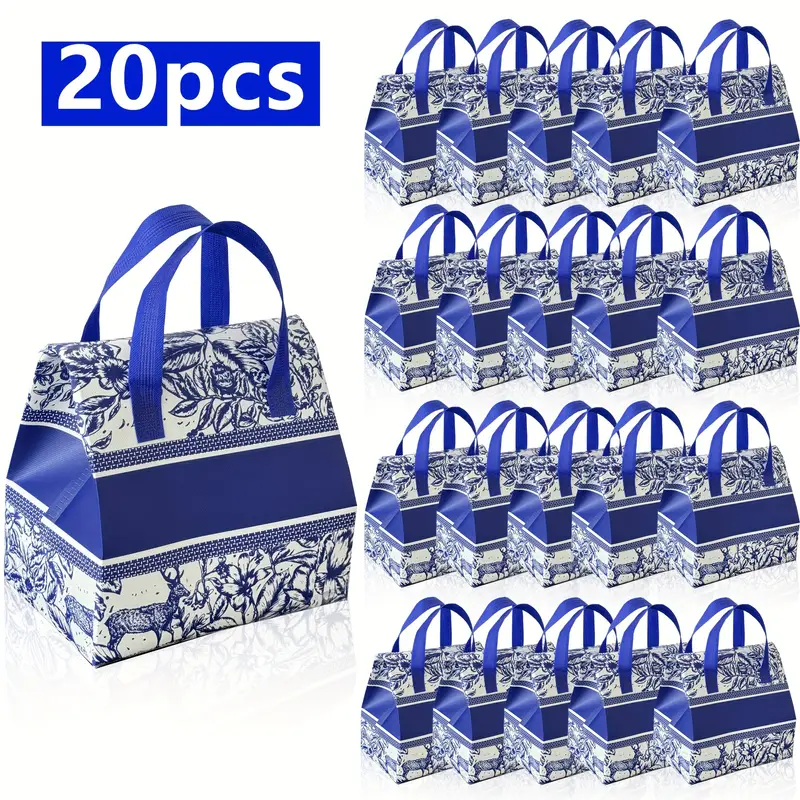 재사용 가능한 테이크아웃 피크닉 가방 보온 쿨러백 20팩 14,900원