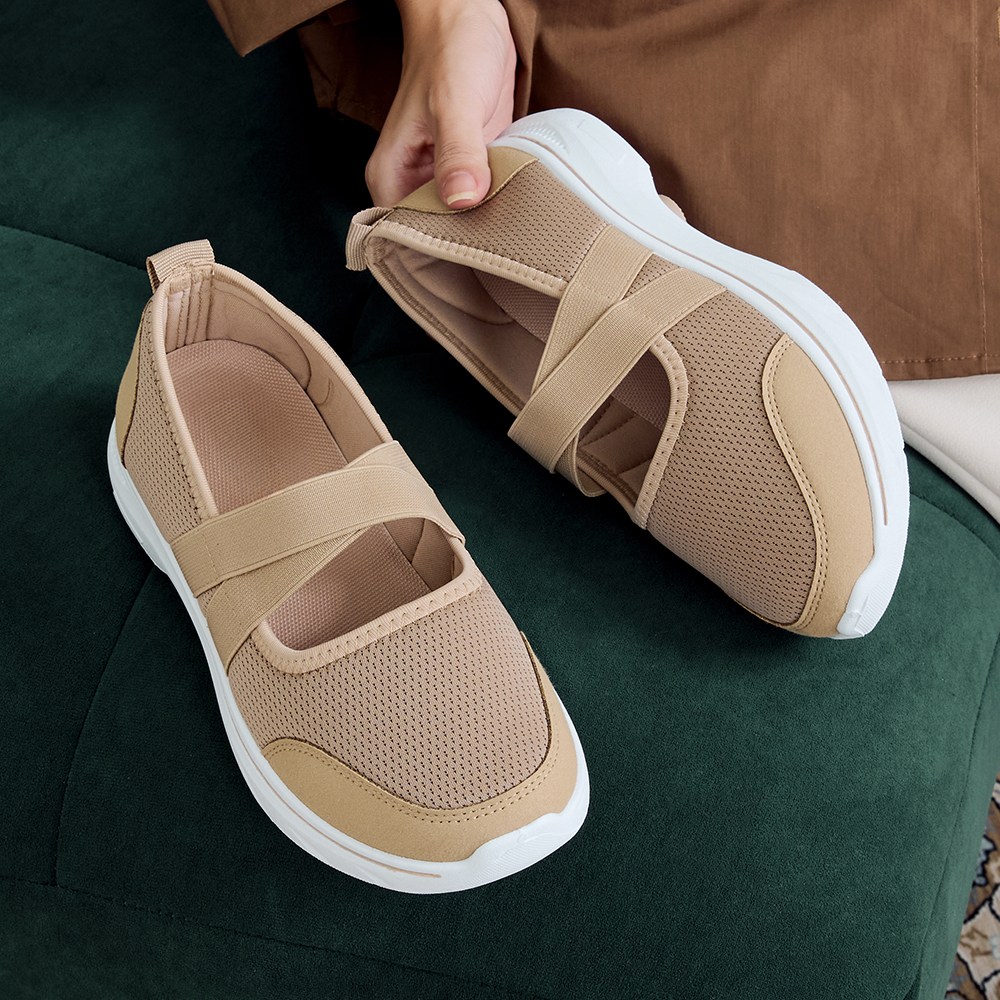 제이슈 메듀 경량 밴딩 메리제인 단화 스니커즈 4cm 22,800원