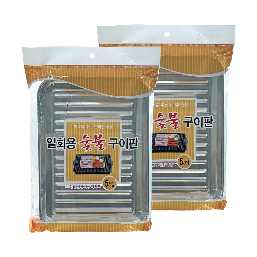 일성산업 일회용 숯불 구이판 7,470원