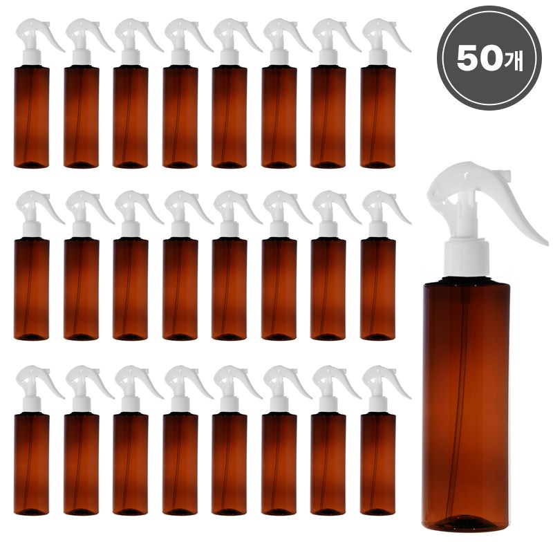 [50개묶음판매] 미니건스프레이용기(L형) 100ml 120ml 150ml 200ml 250ml 300ml 500ml, 50개 48,510원