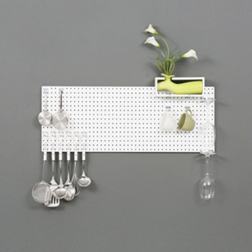 타공판닷컴 인테리어 원형 타공판 400x900mm, 1개, 화이트 33,100원