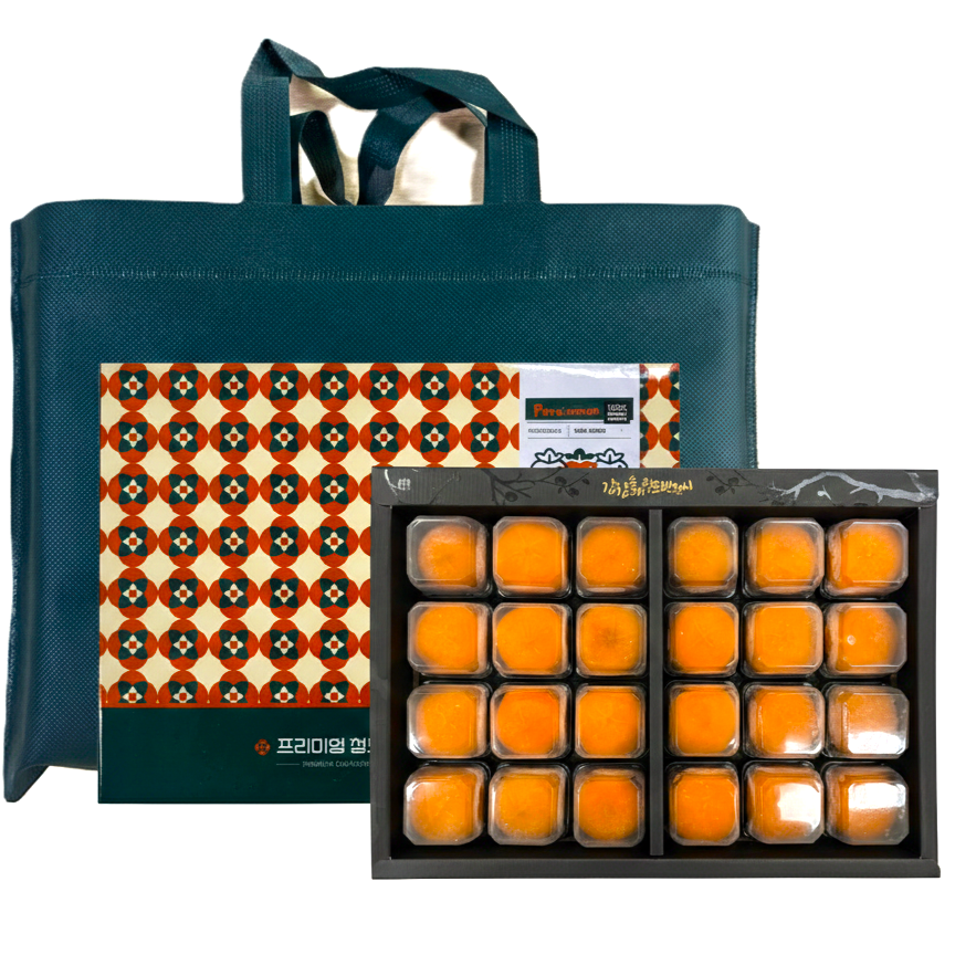 [계절향연] 청도 곶감 선물세트 씨없는 반시 개별포장 부모님선물, 1세트, 청도 반건시 1호 (중과) 42,500원