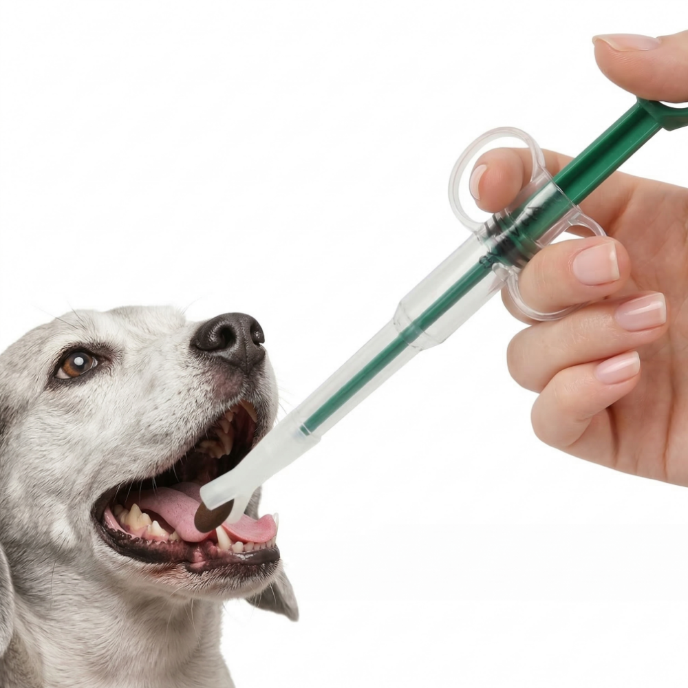 슈프렌 반려동물 알약 물약 주사기형 투약기 강아지 고양이 약먹이기 필건 디스펜서, 3세트, 15ml 8,900원