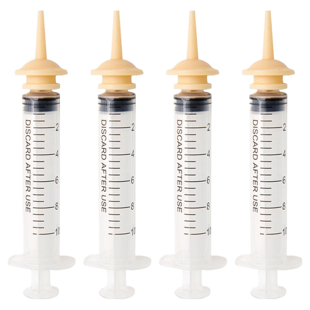 레몽크리프 반려동물 파충류 피딩 주사기 10ml, 혼합색상, 4개 6,600원