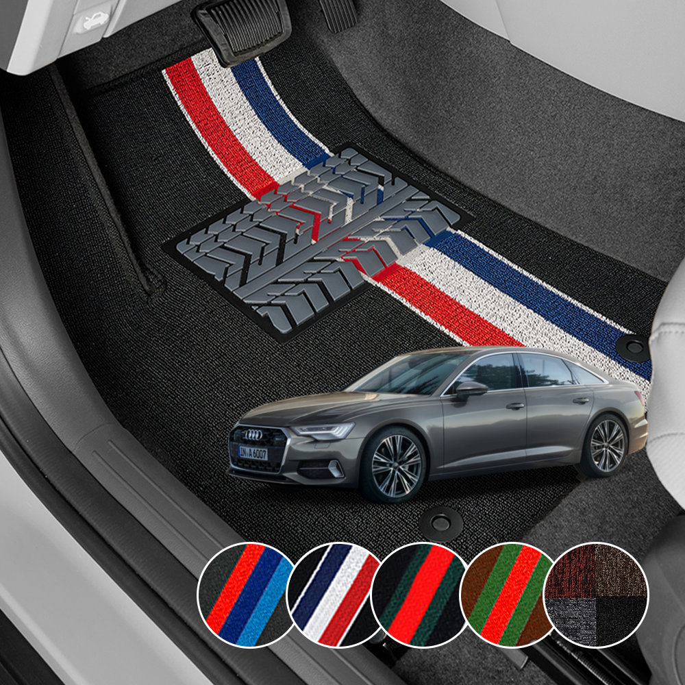 아우디 A6 슬림 뉴 코일매트 발매트 라인 카매트 차량용 바닥 발판 자동차 차량 깔판, 톰에디션 59,800원