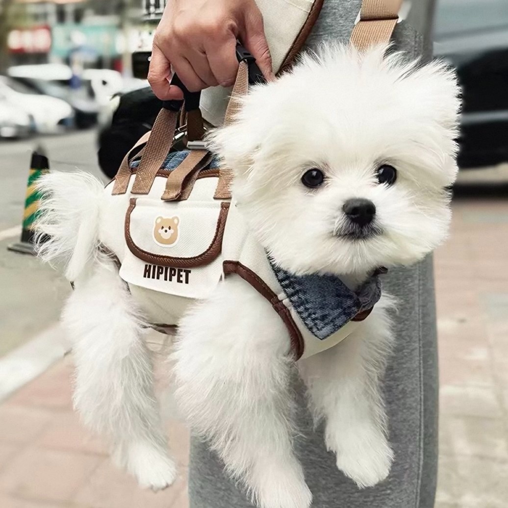 HERON 통기성 경량 2way 크로스 숄더백 강아지 고양이 이동가방 외출용 휴대용 펫가방 18,800원