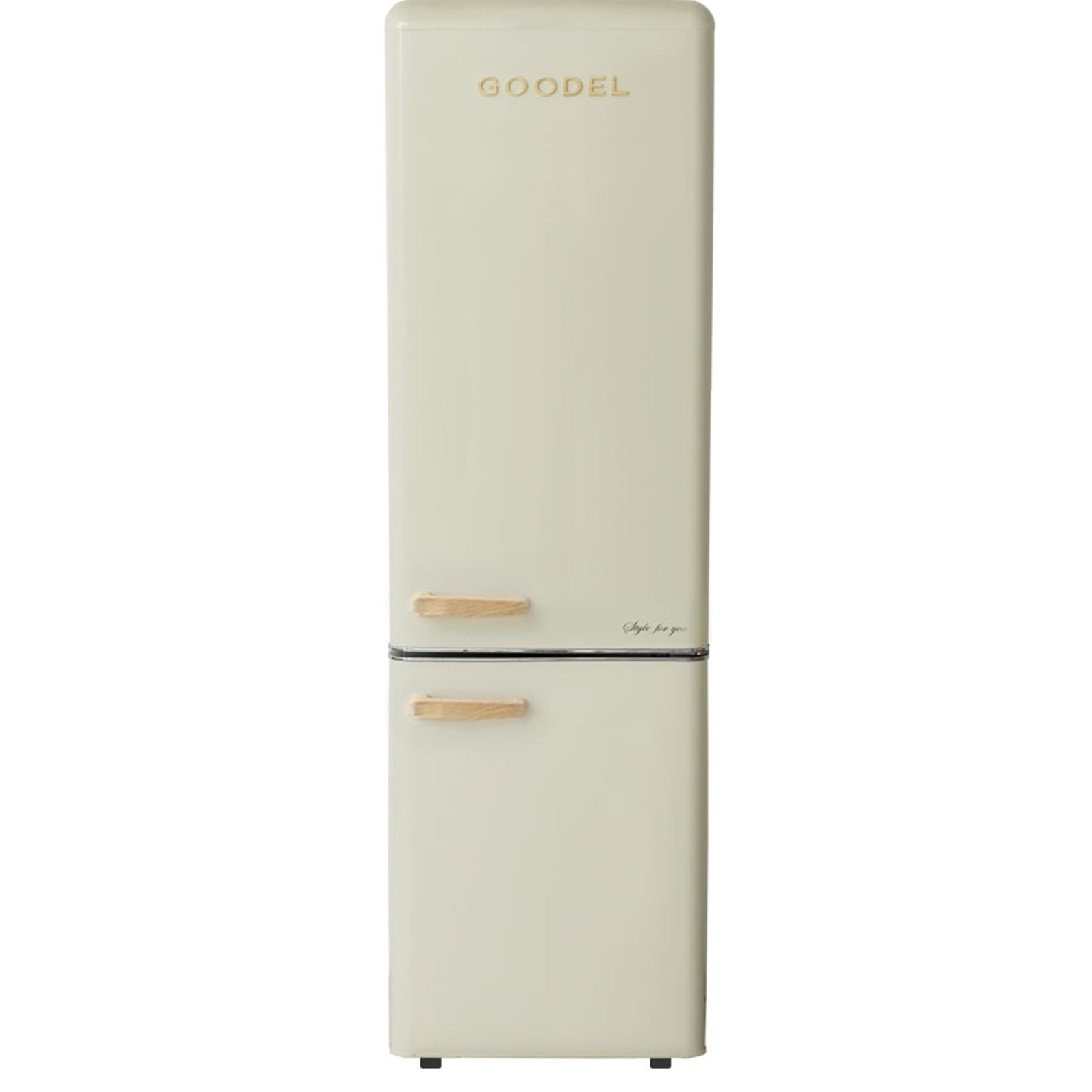 [GOODEL] 구델 리얼 레트로 소형 미니 냉장고 RGC27CDJ 260L 소프트크림(아이보리) 방문설치 콤비(상냉장하냉동) 인테리어 원룸, RGC27CDJ, 소프트크림 489,900원
